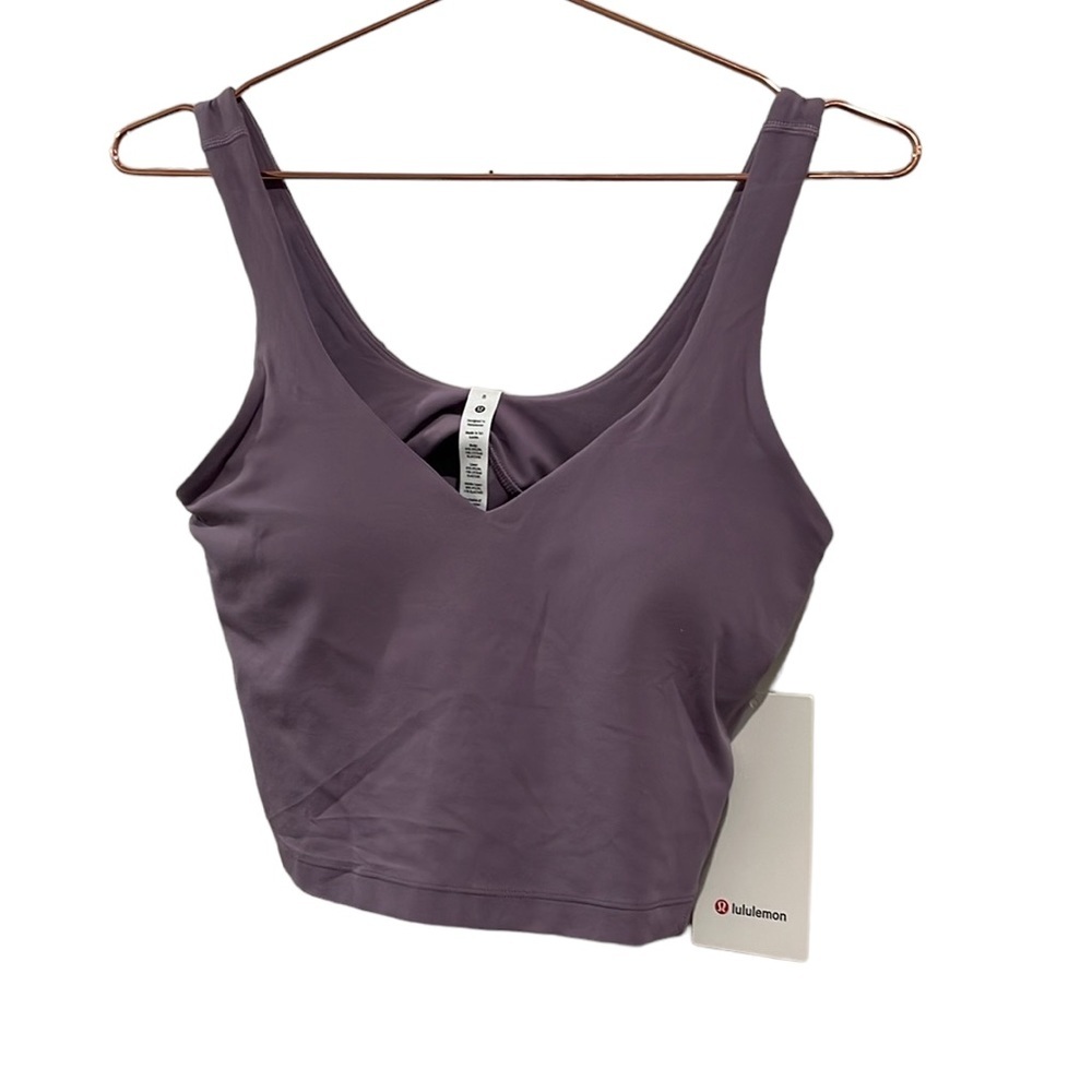 lululemon athletica Purple Crop Top